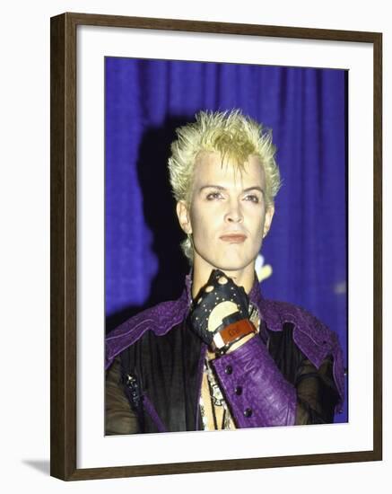 Musician Billy Idol-David Mcgough-Framed Premium Photographic Print