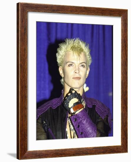 Musician Billy Idol-David Mcgough-Framed Premium Photographic Print