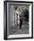 Musician Carrying Double Bass Along Cobbled Street to Plaza Mayor, Trinidad, Cuba-Lee Frost-Framed Photographic Print