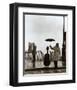 Musician in the Rain-Robert Doisneau-Framed Art Print