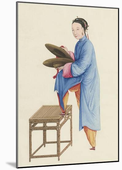 Musician IV-Oriental School -Mounted Premium Giclee Print