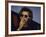 Musician Keith Richards Smoking Cigarette-null-Framed Premium Photographic Print