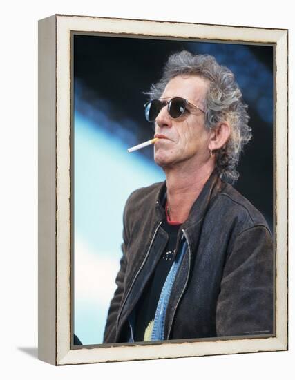 Musician Keith Richards-Dave Allocca-Framed Premier Image Canvas