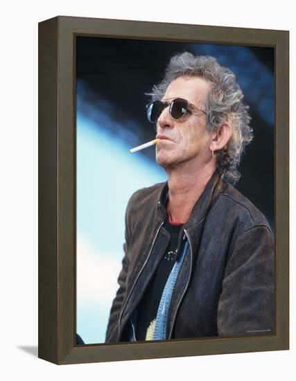 Musician Keith Richards-Dave Allocca-Framed Premier Image Canvas