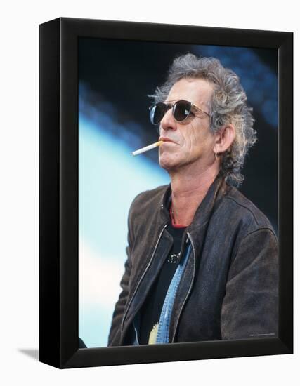 Musician Keith Richards-Dave Allocca-Framed Premier Image Canvas