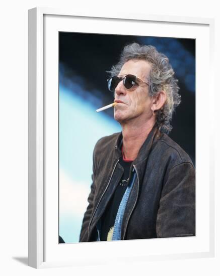 Musician Keith Richards-Dave Allocca-Framed Premium Photographic Print