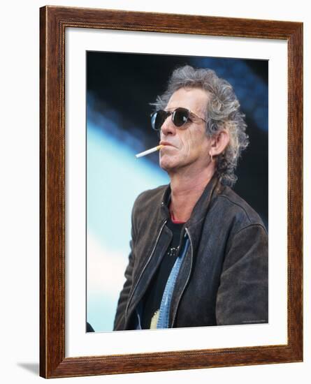 Musician Keith Richards-Dave Allocca-Framed Premium Photographic Print