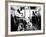 Musician Louis Armstrong in His Neighborhood Barber Shop-John Loengard-Framed Premium Photographic Print