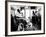 Musician Louis Armstrong in His Neighborhood Barber Shop-John Loengard-Framed Premium Photographic Print