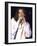 Musician Michael Hutchence of Rock Group Inxs Performing-David Mcgough-Framed Premium Photographic Print