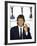 Musician Paul Mccartney at the Rock and Roll Hall of Fame-null-Framed Premium Photographic Print