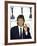 Musician Paul Mccartney at the Rock and Roll Hall of Fame-null-Framed Premium Photographic Print