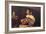 Musician Playing Lute-null-Framed Art Print