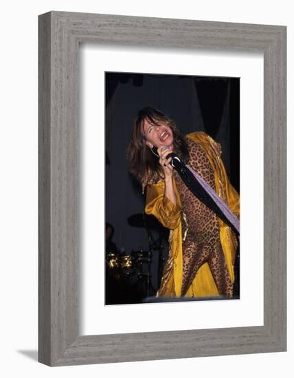 Musician Steven Tyler Performing-Dave Allocca-Framed Photographic Print