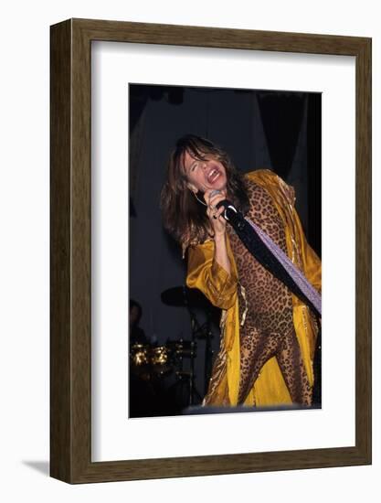 Musician Steven Tyler Performing-Dave Allocca-Framed Photographic Print