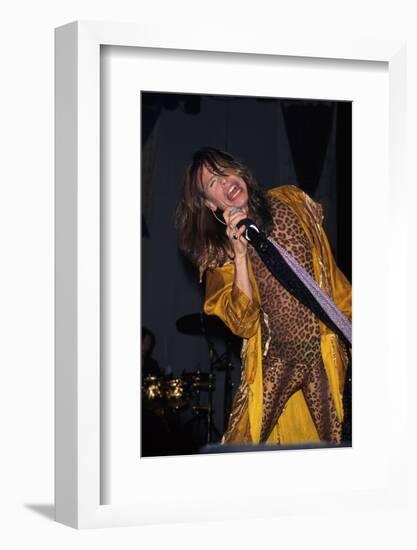 Musician Steven Tyler Performing-Dave Allocca-Framed Photographic Print