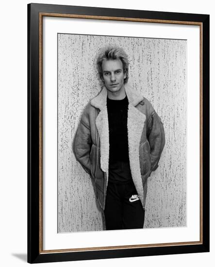 Musician Sting-null-Framed Premium Photographic Print