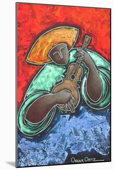 Musician-Oscar Ortiz-Mounted Giclee Print