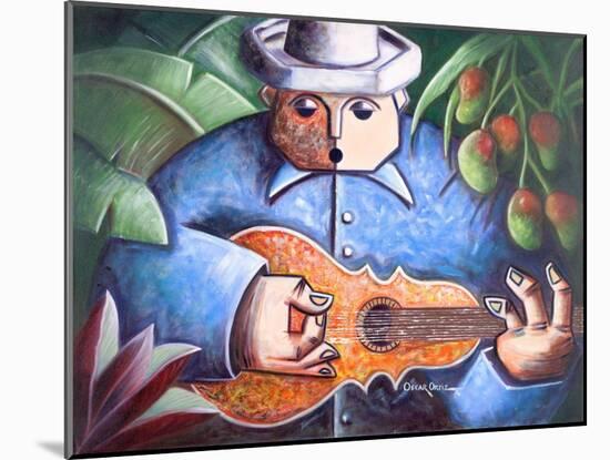 Musician-Oscar Ortiz-Mounted Giclee Print