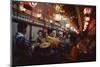 Musicians and Dancers Perform at the Miyoshi Folk Song Sake Parlor, Tokyo, Japan, 1962-Eliot Elisofon-Mounted Photographic Print