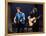 Musicians Bob Weir and Jerry Garcia of Rock Group Grateful Dead Performing-David Mcgough-Framed Premier Image Canvas