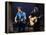 Musicians Bob Weir and Jerry Garcia of Rock Group Grateful Dead Performing-David Mcgough-Framed Premier Image Canvas