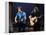 Musicians Bob Weir and Jerry Garcia of Rock Group Grateful Dead Performing-David Mcgough-Framed Premier Image Canvas