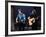 Musicians Bob Weir and Jerry Garcia of Rock Group Grateful Dead Performing-David Mcgough-Framed Premium Photographic Print