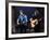 Musicians Bob Weir and Jerry Garcia of Rock Group Grateful Dead Performing-David Mcgough-Framed Premium Photographic Print