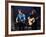 Musicians Bob Weir and Jerry Garcia of Rock Group Grateful Dead Performing-David Mcgough-Framed Premium Photographic Print