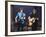 Musicians Bob Weir and Jerry Garcia of Rock Group Grateful Dead Performing-David Mcgough-Framed Premium Photographic Print