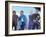 Musicians Ronnie Wood, Mick Jagger, Charlie Watts and Keith Richards of the Rolling Stones-Dave Allocca-Framed Premium Photographic Print