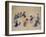 Musicians with Dancers-Kim Junkeun-Framed Giclee Print