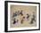 Musicians with Dancers-Kim Junkeun-Framed Giclee Print