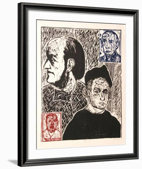 Musicians-Italo Scanga-Framed Limited Edition