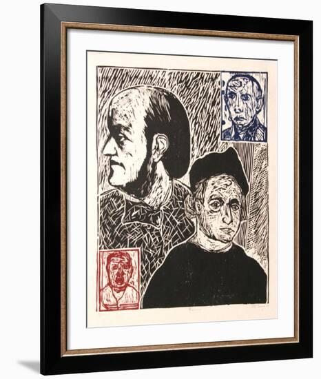 Musicians-Italo Scanga-Framed Limited Edition