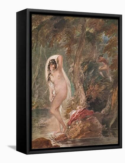 'Musidora', c1788 (1904)-William Hamilton-Framed Premier Image Canvas