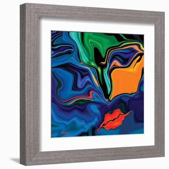 Musk 1-Rabi Khan-Framed Art Print