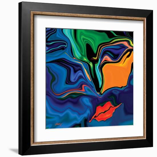 Musk 1-Rabi Khan-Framed Art Print