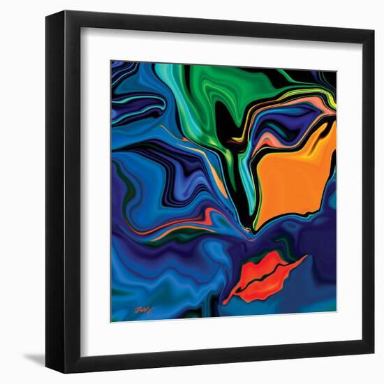 Musk 1-Rabi Khan-Framed Art Print