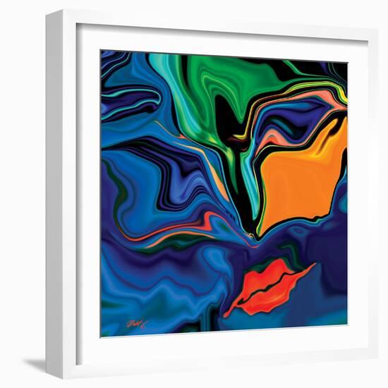 Musk 1-Rabi Khan-Framed Art Print