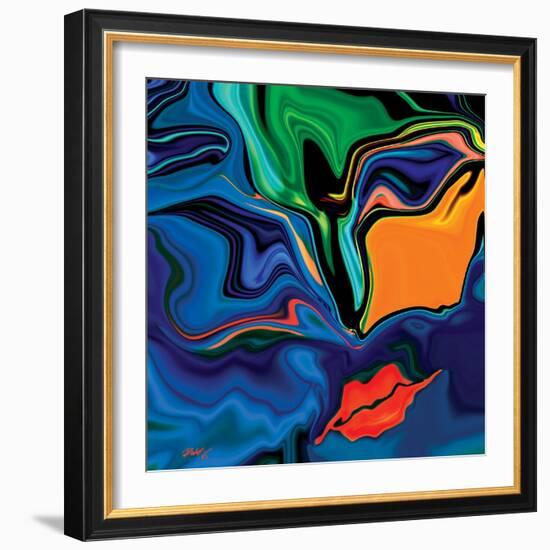 Musk 1-Rabi Khan-Framed Art Print