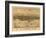 Muskegon, Michigan - Panoramic Map-Lantern Press-Framed Art Print