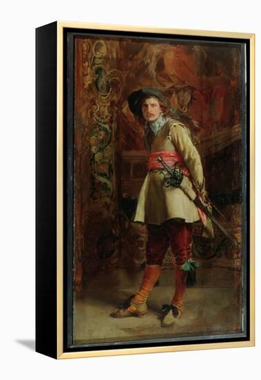 Musketeer, 1870-Jean-Louis Ernest Meissonier-Framed Premier Image Canvas