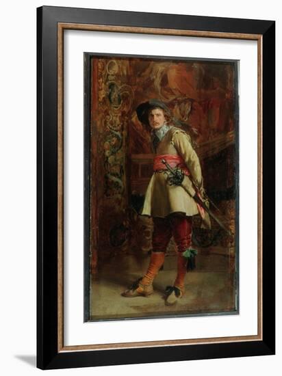 Musketeer, 1870-Jean-Louis Ernest Meissonier-Framed Giclee Print