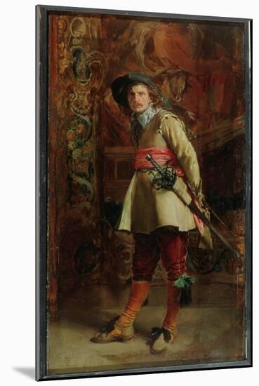 Musketeer, 1870-Jean-Louis Ernest Meissonier-Mounted Giclee Print