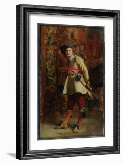 Musketeer, 1870-Jean-Louis Ernest Meissonier-Framed Giclee Print