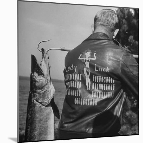 Muskie Fishing-Wallace Kirkland-Mounted Photographic Print