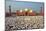 Muslim Gathering for Eid Prayers at Badshahi Masjid, Lahore, Pakistan-Yasir Nisar-Mounted Photographic Print