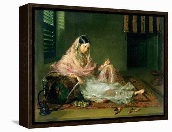 Muslim Lady Reclining, 1789-Francesco Renaldi-Framed Premier Image Canvas